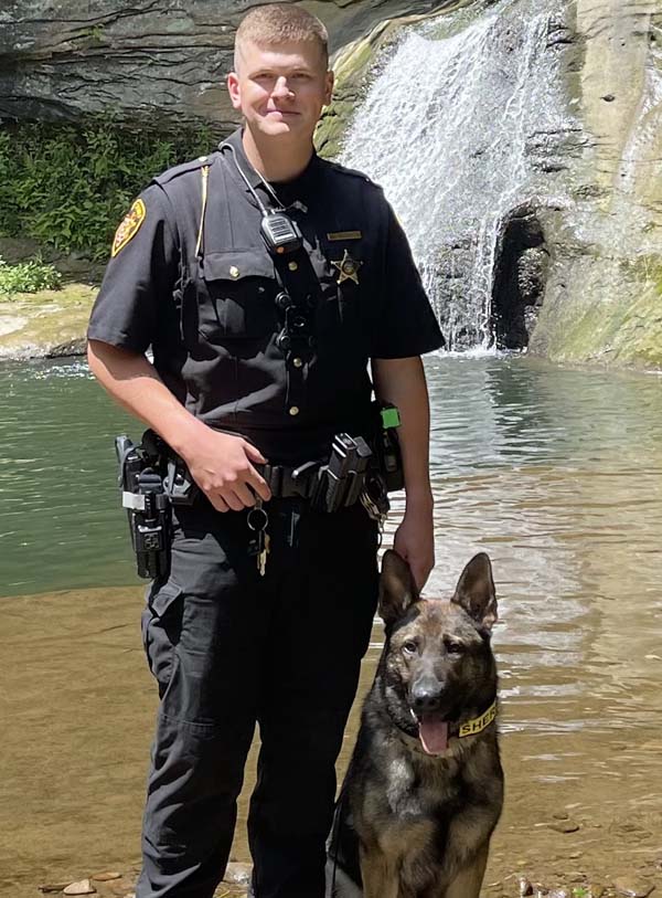 Deputy Grubb and K9 Rocky